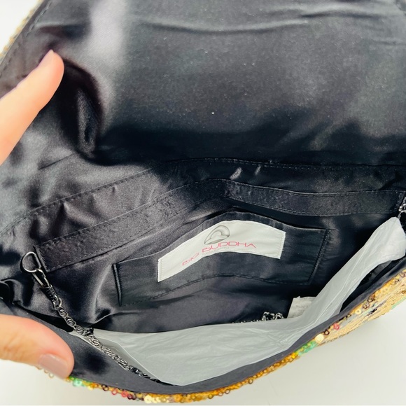 Big Buddha envelope purse nwt sequins - Picture 3 of 7